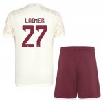 Günstige Fußballtrikots FC Bayern München Laimer 27 Champions League Kinder 3rd trikot 2023-24 Kurzarm